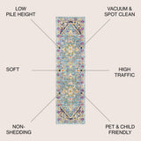 Brooklyn Geometric Medallion Area Rug