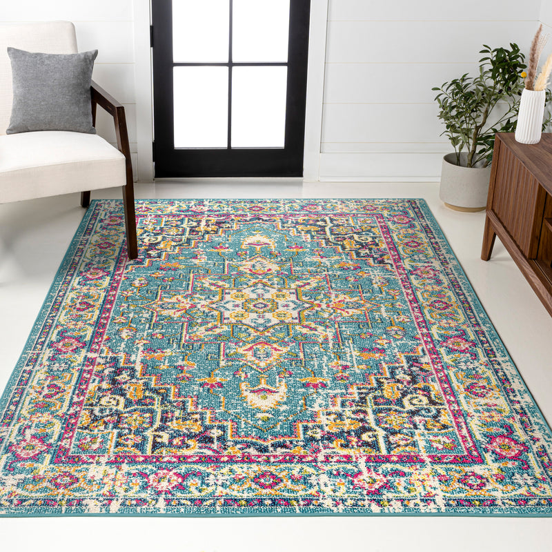 Brooklyn Geometric Medallion Area Rug