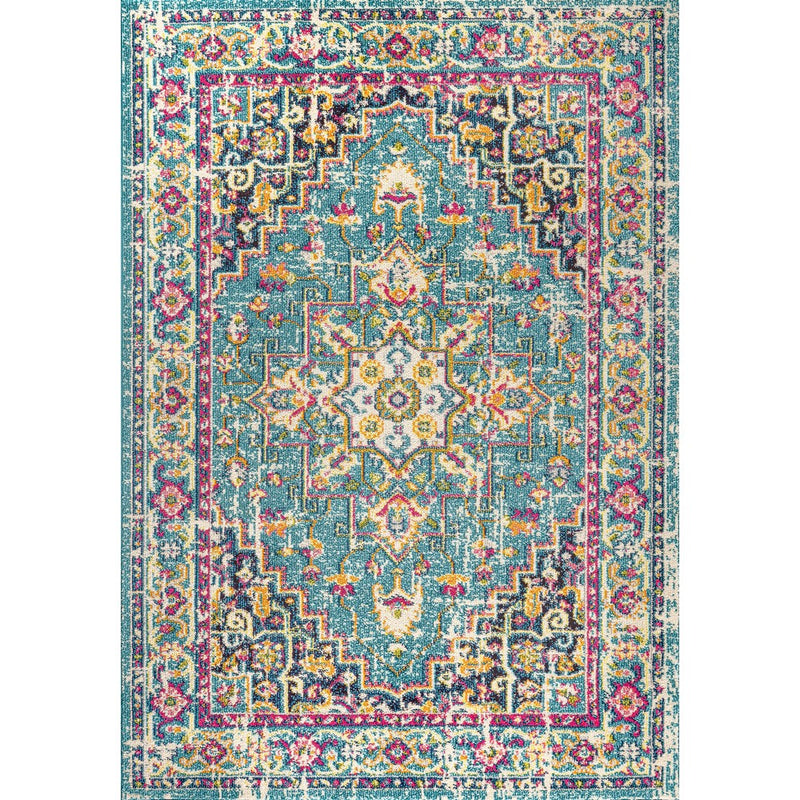 Brooklyn Geometric Medallion Area Rug