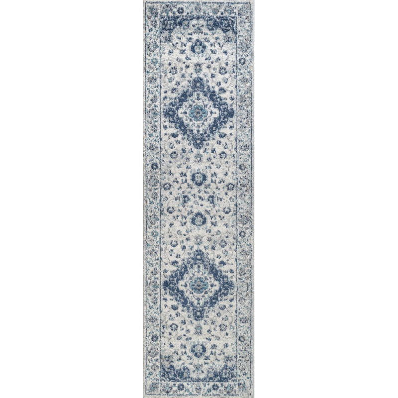 Indhira Ornate Medallion Persian Area Rug