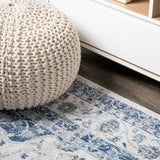 Indhira Ornate Medallion Persian Area Rug