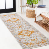 Indhira Ornate Medallion Persian Area Rug
