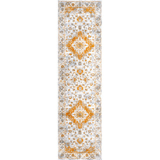 Indhira Ornate Medallion Persian Area Rug