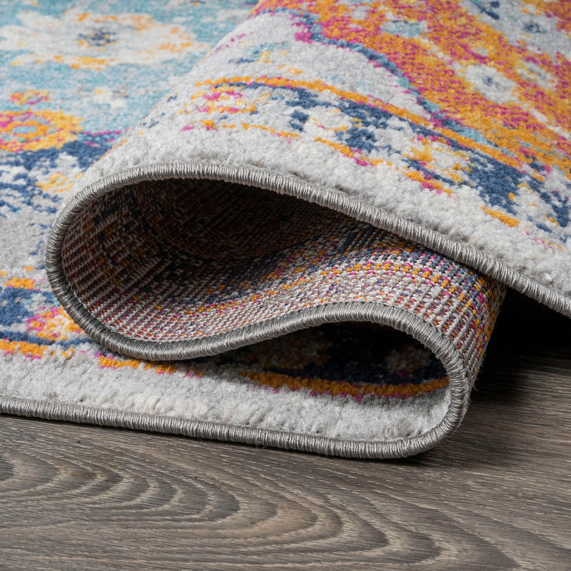 Kirman Bohemian Medallion  Area Rug
