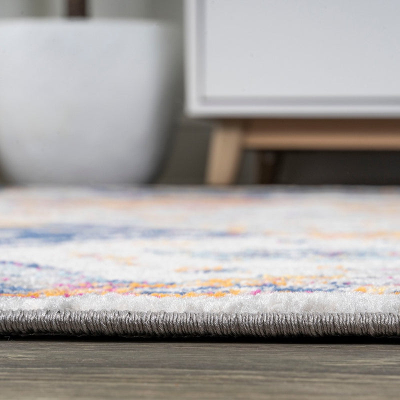 Kirman Bohemian Medallion  Area Rug