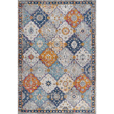 Kirman Bohemian Medallion  Area Rug