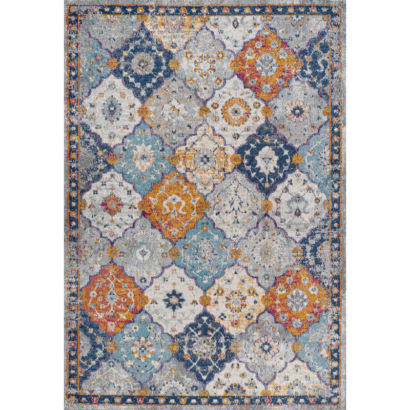 Kirman Bohemian Medallion  Area Rug