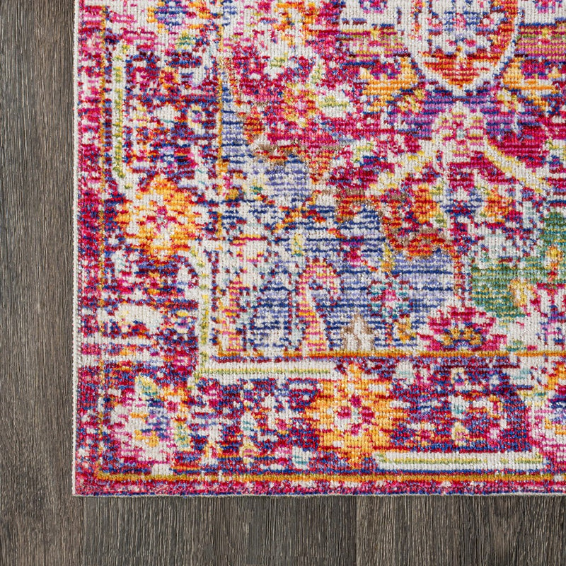 Flori Bohemian Medallion Area Rug