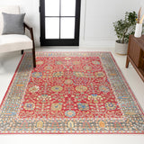 India Flower And Vine Area Rug