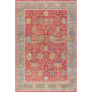 India Flower And Vine Area Rug