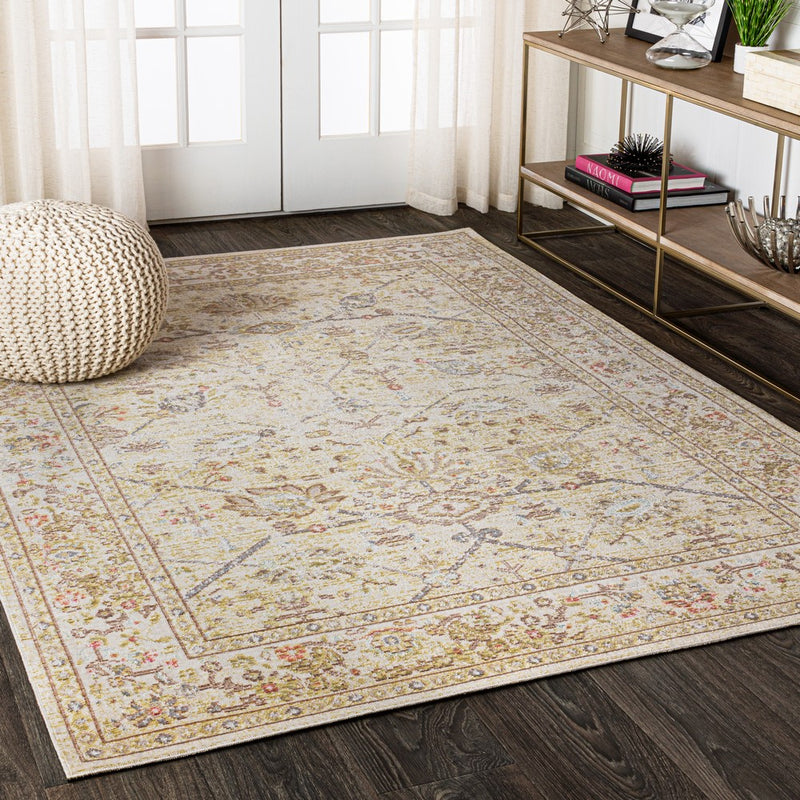 Alba Modern Faded Peshawar Area Rug