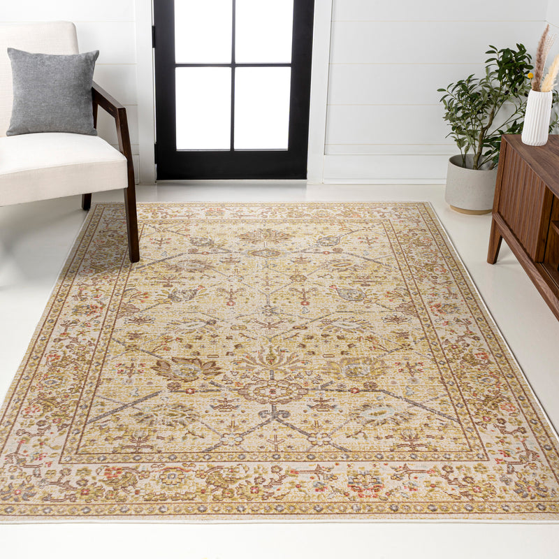 Alba Modern Faded Peshawar Area Rug