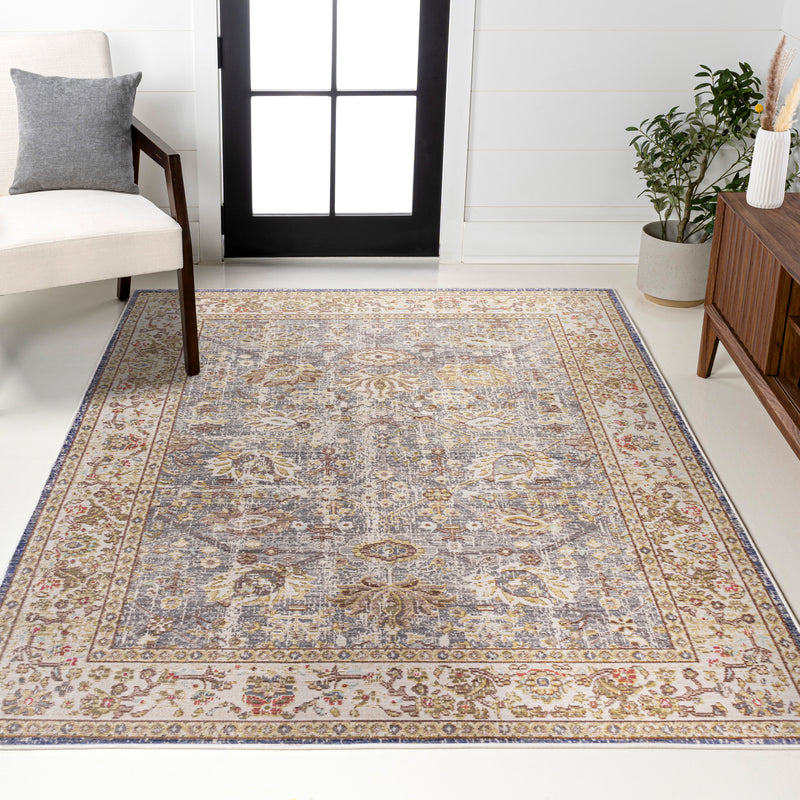 Alba Modern Faded Peshawar Area Rug