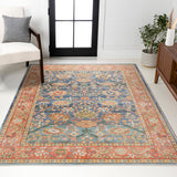 Alba Modern Faded Peshawar Area Rug