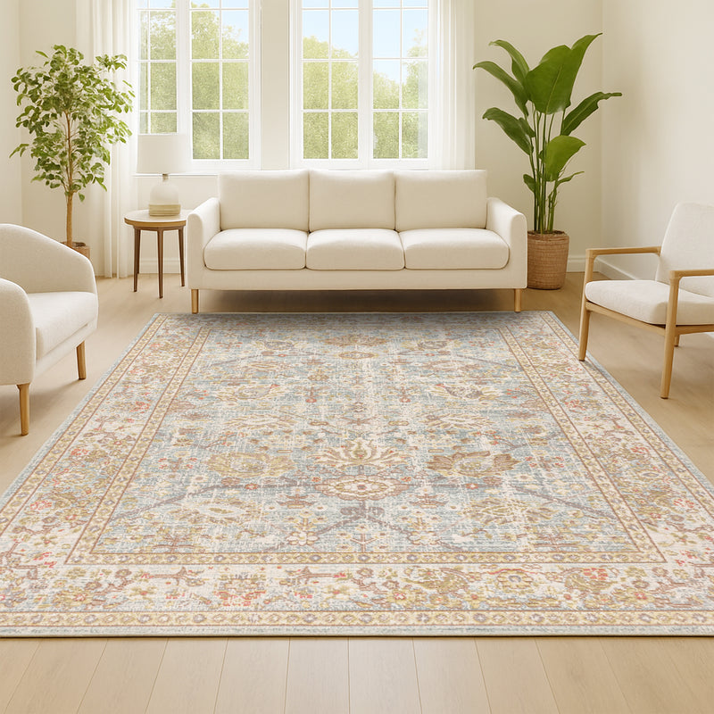 Alba Modern Faded Peshawar Area Rug