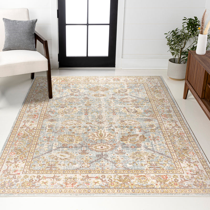 Alba Modern Faded Peshawar Area Rug