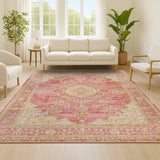 Khilana Floral Medallion Area Rug