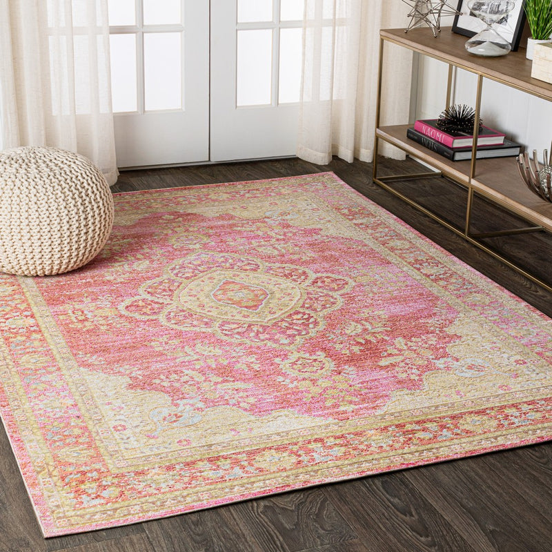 Khilana Floral Medallion Area Rug