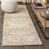 Khilana Floral Medallion Area Rug