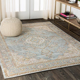 Khilana Floral Medallion Area Rug