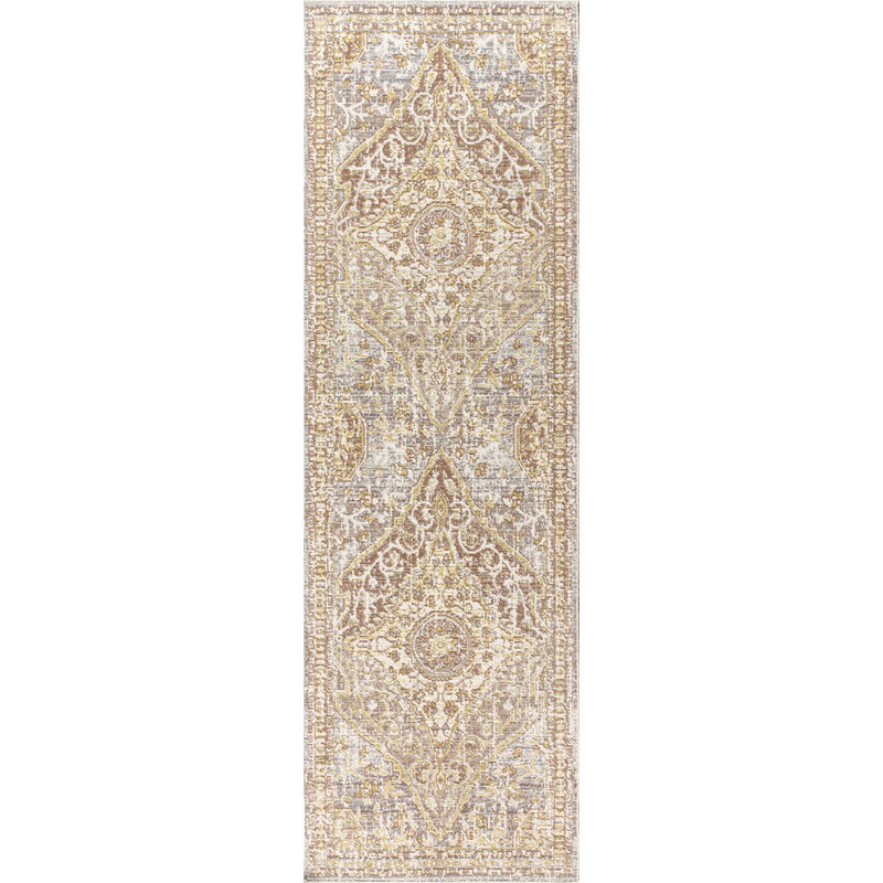 Petras Modern Ornate Medallion Area Rug