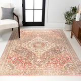 Petras Modern Ornate Medallion Area Rug