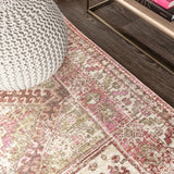Darija Ornate Geometric Medallion Area Rug