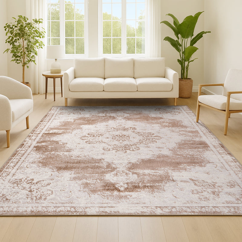 Alhambra Ornate Medallion Modern Area Rug