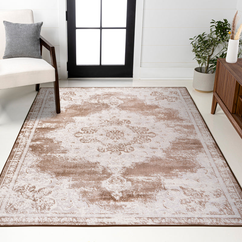 Alhambra Ornate Medallion Modern Area Rug