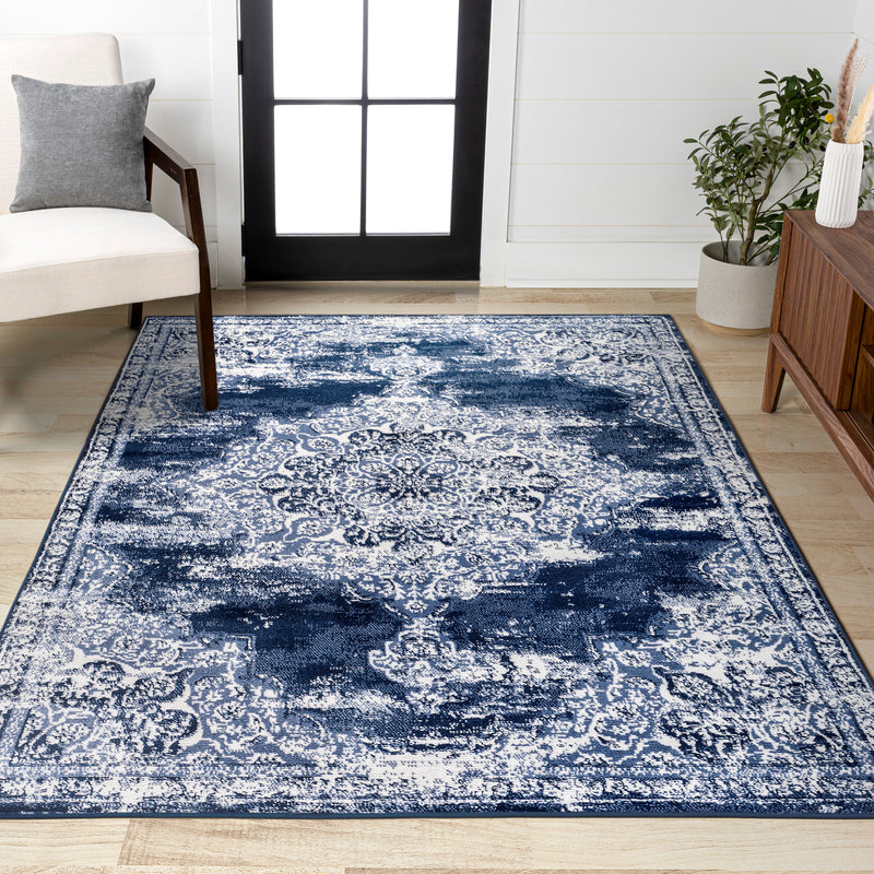 Alhambra Ornate Medallion Modern Area Rug