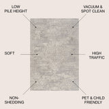 Alhambra Ornate Medallion Modern Area Rug