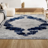 Alhambra Ornate Medallion Modern Area Rug