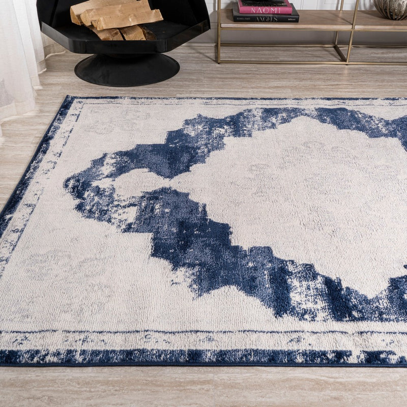 Alhambra Ornate Medallion Modern Area Rug