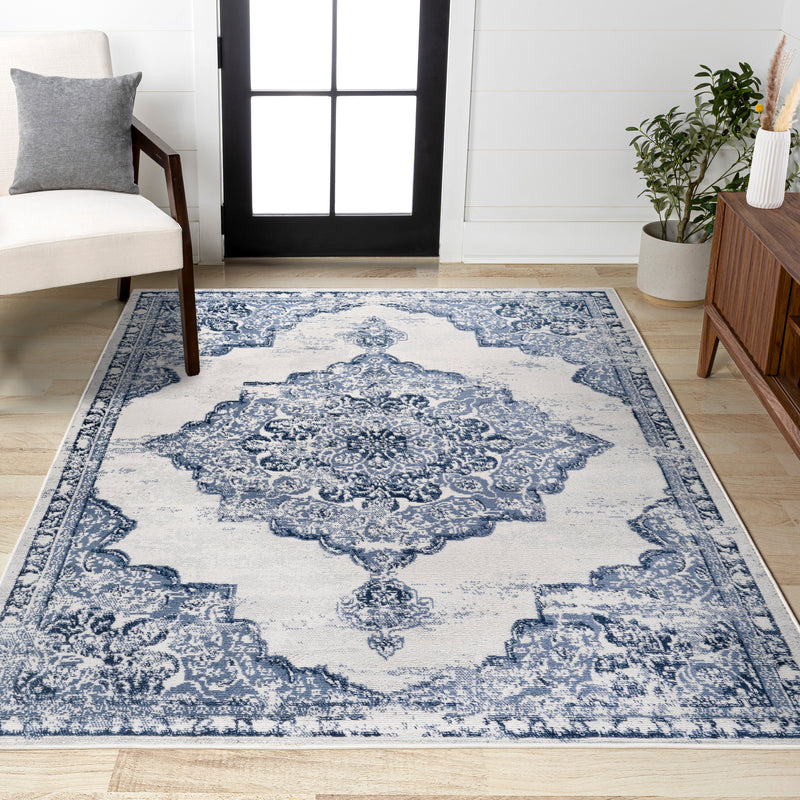 Alhambra Ornate Medallion Modern Area Rug