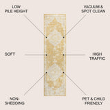 Alhambra Ornate Medallion Modern Area Rug