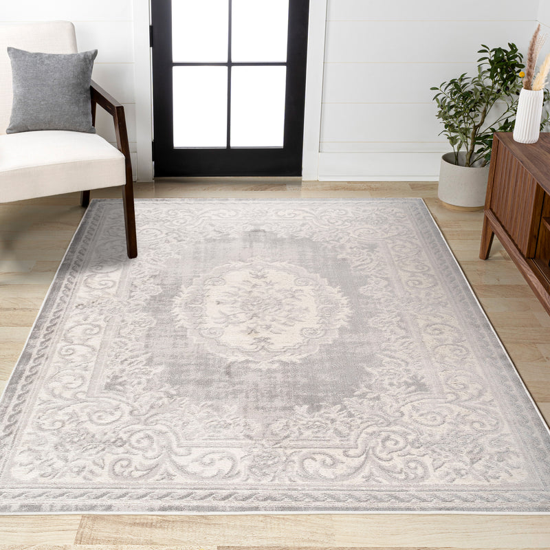 Rosalia Cottage Medallion Area Rug