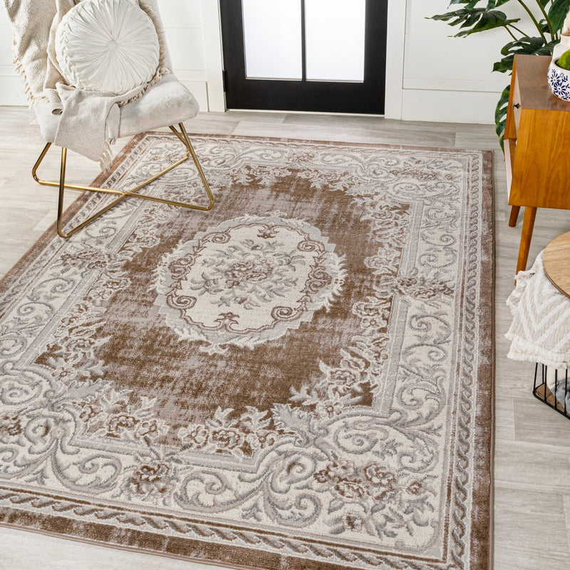 Rosalia Cottage Medallion Area Rug
