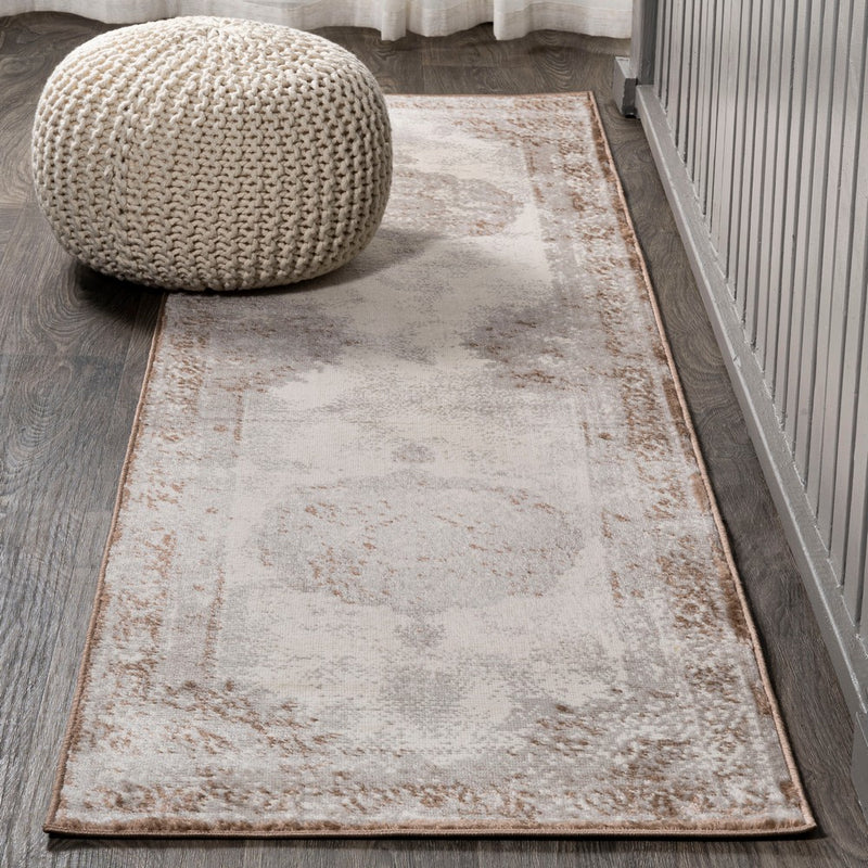 Perfect rosalia Cottage Medallion Area Rug
