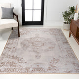Perfect rosalia Cottage Medallion Area Rug