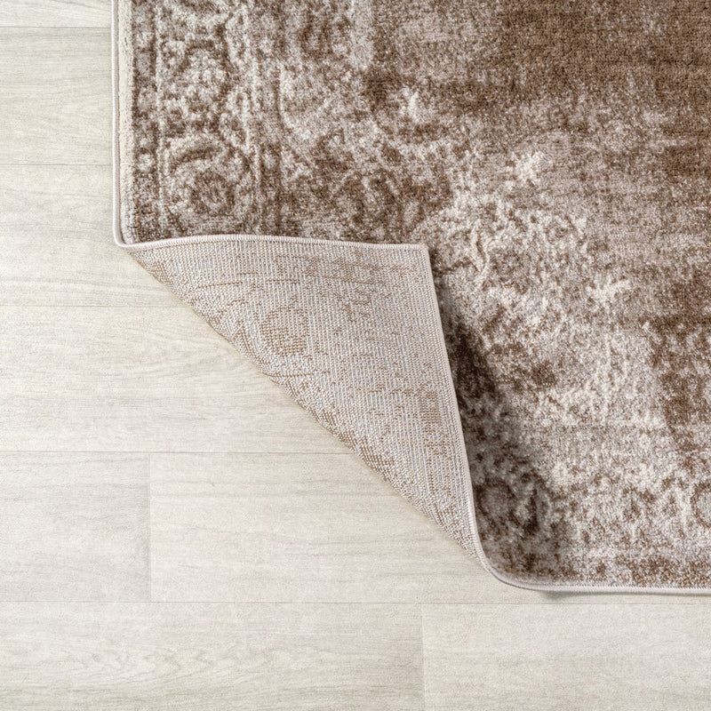 Perfect rosalia Cottage Medallion Area Rug