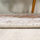 Perfect rosalia Cottage Medallion Area Rug