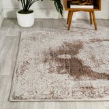 Perfect rosalia Cottage Medallion Area Rug