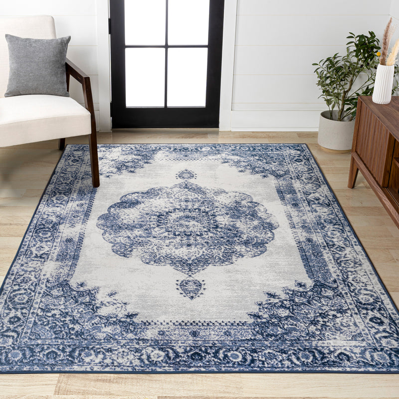 Kelly rosalia Cottage Medallion Area Rug