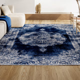 Kelly rosalia Cottage Medallion Area Rug