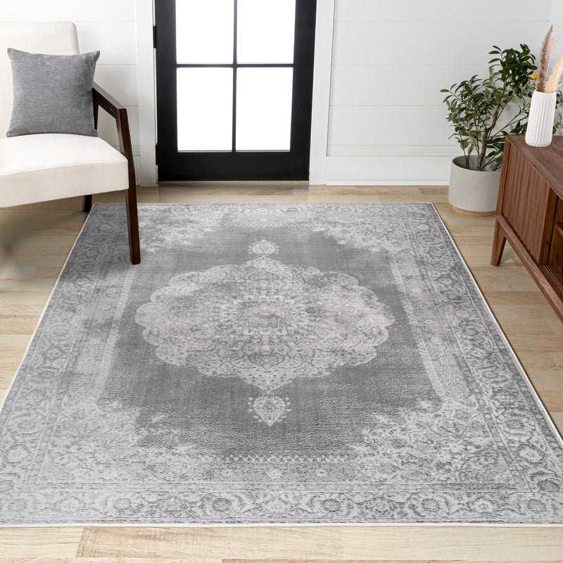 Kelly rosalia Cottage Medallion Area Rug