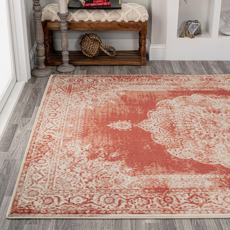Kelly rosalia Cottage Medallion Area Rug