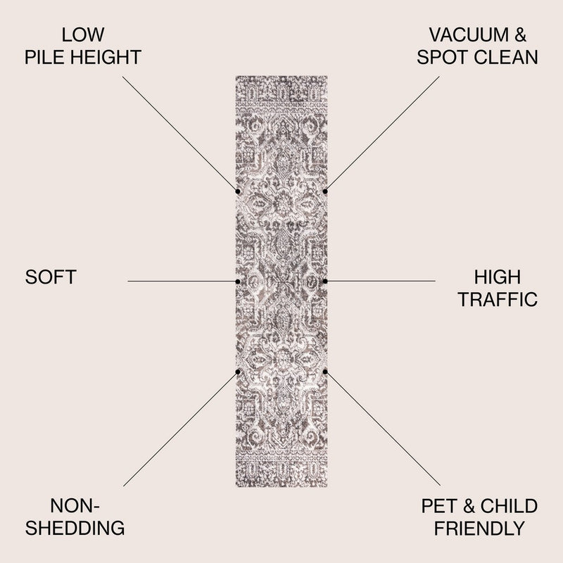 Scala Grand Medallion Ornate Area Rug