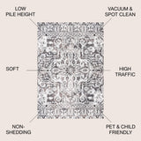 Scala Grand Medallion Ornate Area Rug