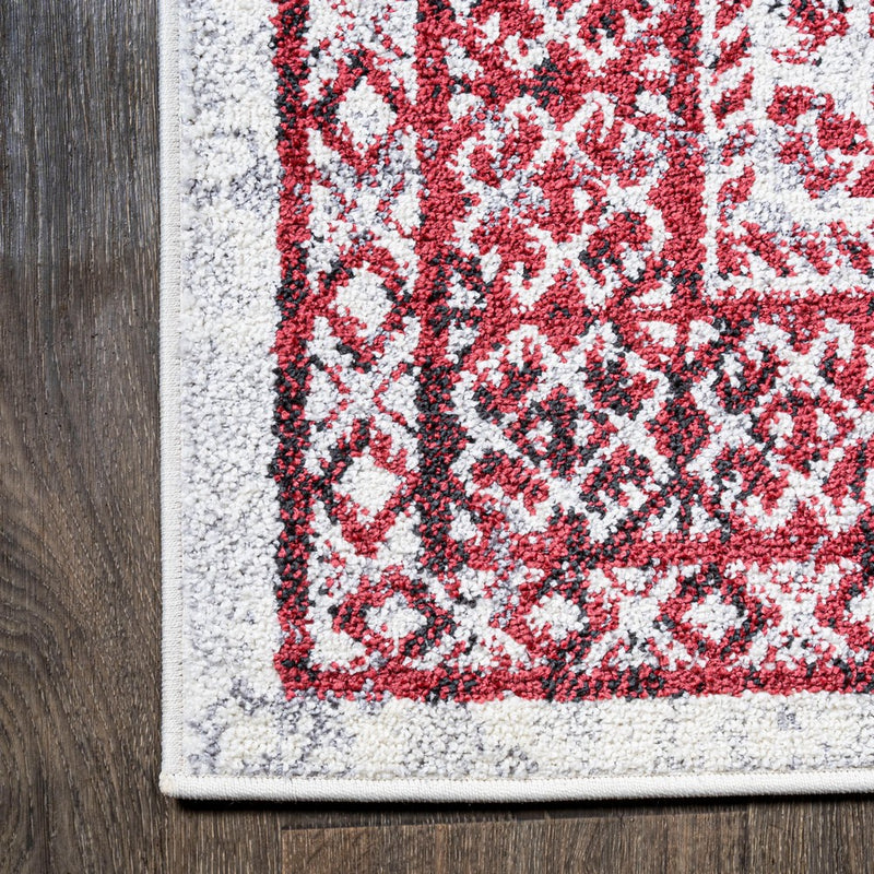 Boho Cottage Medallion Area Rug