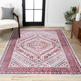 Boho Cottage Medallion Area Rug